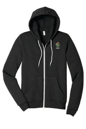 BELLA+CANVAS® Unisex Poly-Cotton Fleece Full-Zip Hoodie image thumbnail