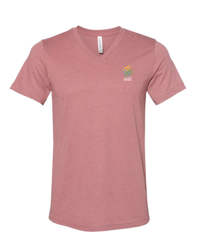 BELLA+CANVAS® Unisex Heather CVC V-Neck Tee image thumbnail
