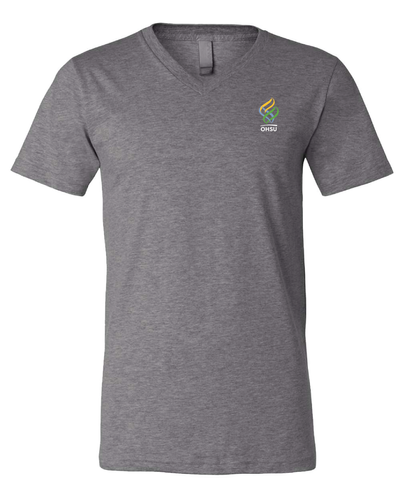 BELLA+CANVAS® Unisex Heather CVC V-Neck Tee image thumbnail