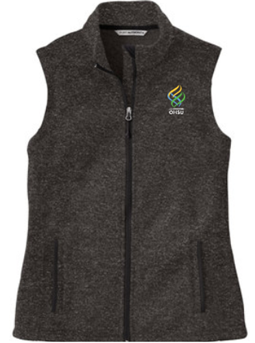 Port Authority® Women's Sweater Fleece Vest image thumbnail