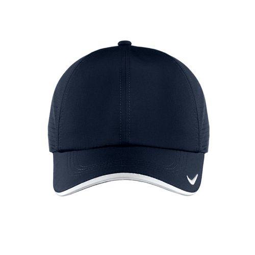 Nike Dri-FIT Swoosh Perforated Cap - Navy (Customized)  image thumbnail