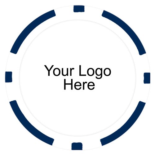 Poker Chip Style Golf Ball Marker (Customized) image thumbnail