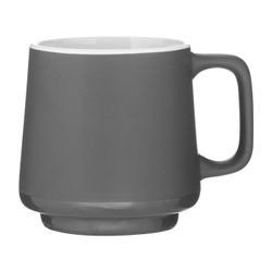 Image of Stoneware Mug – Gray (Customized)