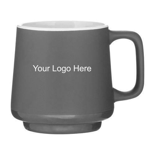 Stoneware Mug – Gray (Customized) image thumbnail