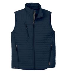 Image of Eco Thermolite Quilted Vest - Men's Navy  (Customized)