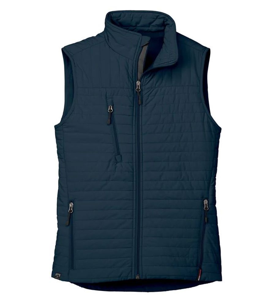 Eco Thermolite Quilted Vest - Women's Navy  (Customized) primary image