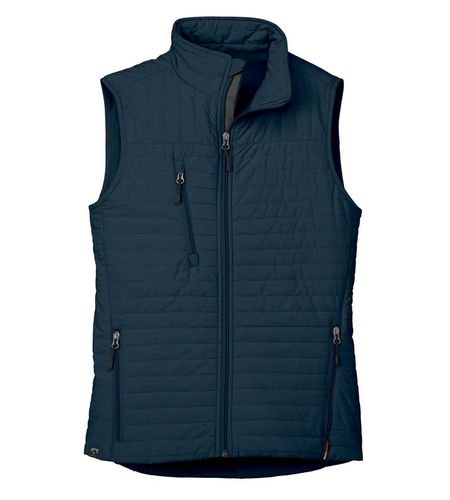 Eco Thermolite Quilted Vest - Women's Navy  (Customized) image thumbnail