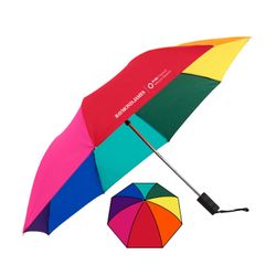 Image of Folding Umbrella (Pride Financial Logo)