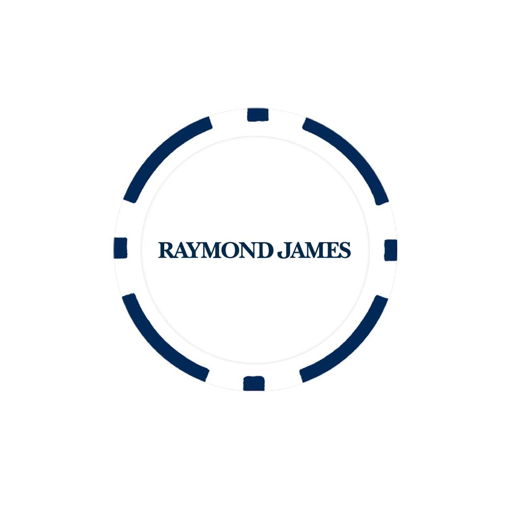 Poker Chip Style Golf Ball Marker - Set of 12 primary image