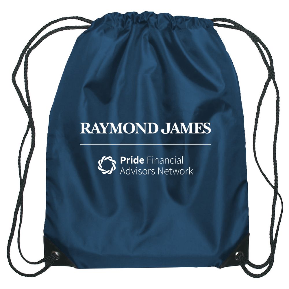 Drawstring Sports Bag (Pride Financial Advisors Network Logo) primary image