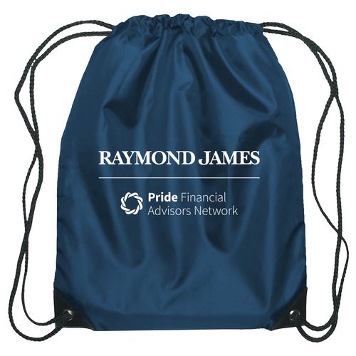 Drawstring Sports Bag (Pride Financial Advisors Network Logo) image thumbnail