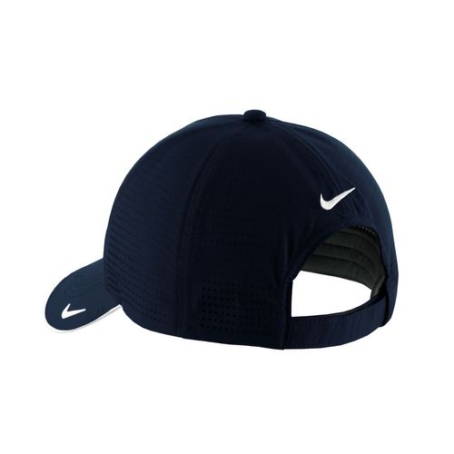 Nike Dri-FIT Swoosh Perforated Cap - Navy (Customized)  image thumbnail