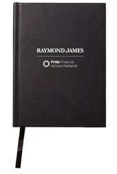 Image of Notebook with Rainbow Edge Pages (PFAN Logo)