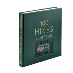 Image of Leather Book - 100 Hikes Of A Lifetime