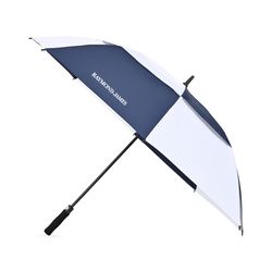 Image of 60" Auto Open Golf Umbrella - Navy/White