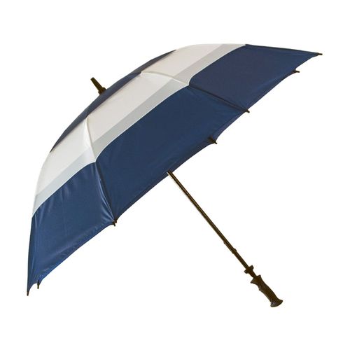 62" Umbrella - Navy/White (Customized) image thumbnail