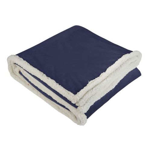 Sherpa Blanket - Navy (Customized) image thumbnail