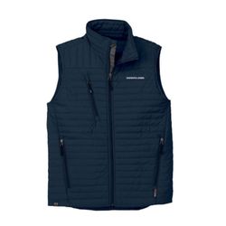 Image of Eco Thermolite Quilted Vest - Men's Navy