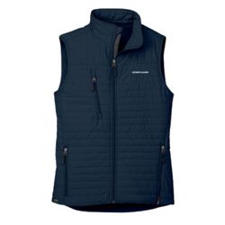 Image of Eco Thermolite Quilted Vest - Women's Navy