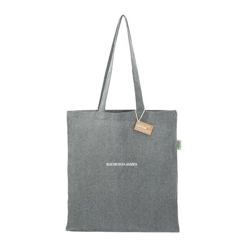 Recycled Cotton Convention Tote - Gray image thumbnail