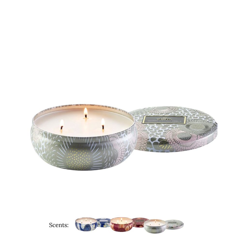 Voluspa 3 Wick Tin Candle primary image