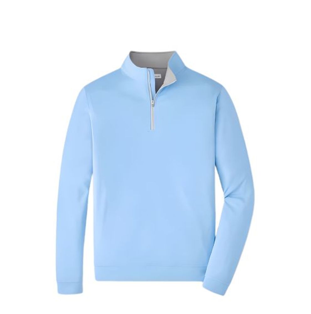 Peter Millar Perth Performance Quarter Zip - Men's Cottage Blue primary image