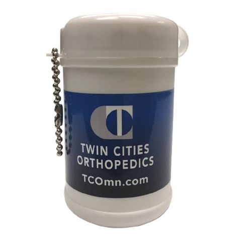 Mini Can of Wet Wipes - Min Qty 150 image thumbnail