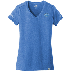 Image of Ladies New Era Heritage Blend V-Neck Tee 