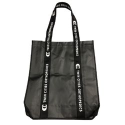 Image of Black Laminated Tote