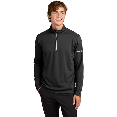 Sport-Tek Sport-Wick Textured 1/4 Zip Pullover image thumbnail
