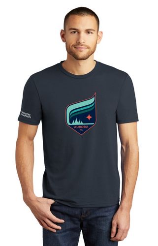 Aurora District Perfect Tri Tee - Navy image thumbnail