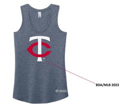 Image of Ladies Twins Tri Racerback Tank 