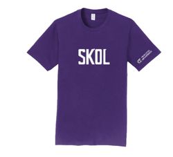 Image of Fan Favorite Purple SKOL Tee