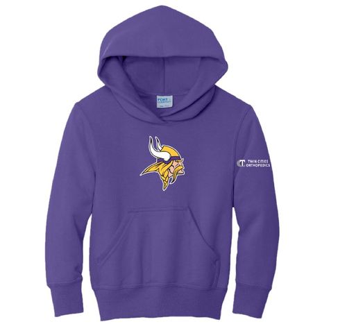 Youth Core Fleece Pullover Hooded Sweatshirt image thumbnail