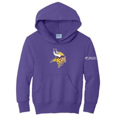 Image of Youth Core Fleece Pullover Hooded Sweatshirt