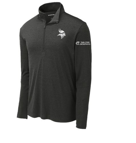 Men's Endeavor Black 1/2 Zip Pullover image thumbnail