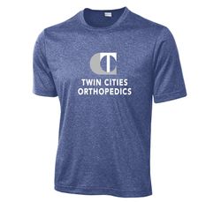 Image of Men's Tall Heather Contender Tee - Royal Heather