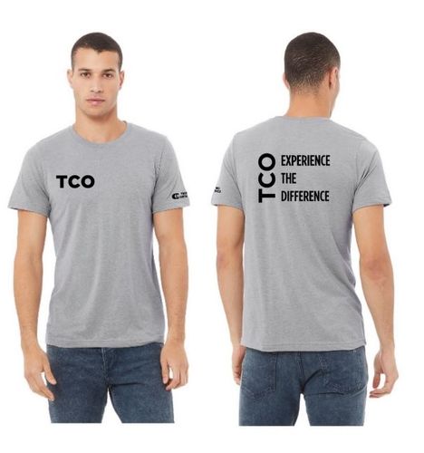 Unisex District Perfect Tri Grey Tee image thumbnail