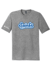 Image of Saints District Perfect Tri Tee - Grey Frost