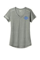 Image of Saints OGIO Ladies Peak V-Neck Tee