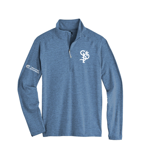 Saints Men's Pacesetter Quarter Zip image thumbnail
