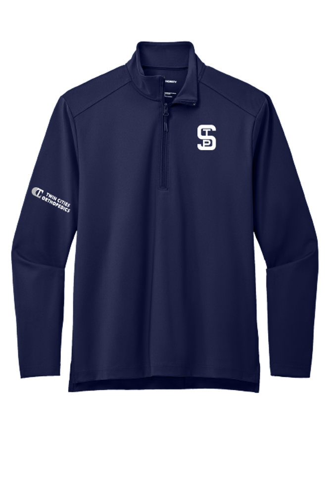Saints Port Authority Double Knit 1/4-Zip primary image