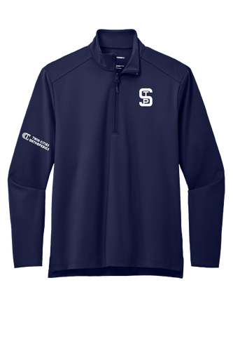 Saints Port Authority Double Knit 1/4-Zip image thumbnail