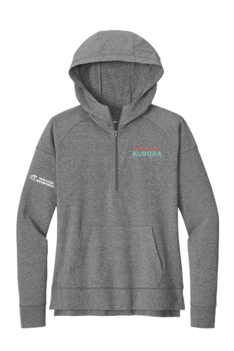 Sport-Tek® Ladies Sport-Wick® Stretch 1/2-Zip Hoodie image thumbnail
