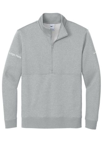 Nike Club Fleece Sleeve Swoosh 1/2-Zip image thumbnail