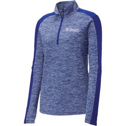 Image of Sport-Tek Women's Electric Heather 1/4-Zip Pullover