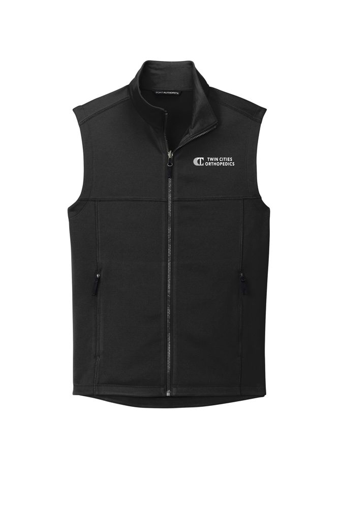 Port Authority Collective Smooth Fleece Black Vest primary image