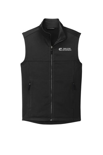 Port Authority Collective Smooth Fleece Black Vest image thumbnail