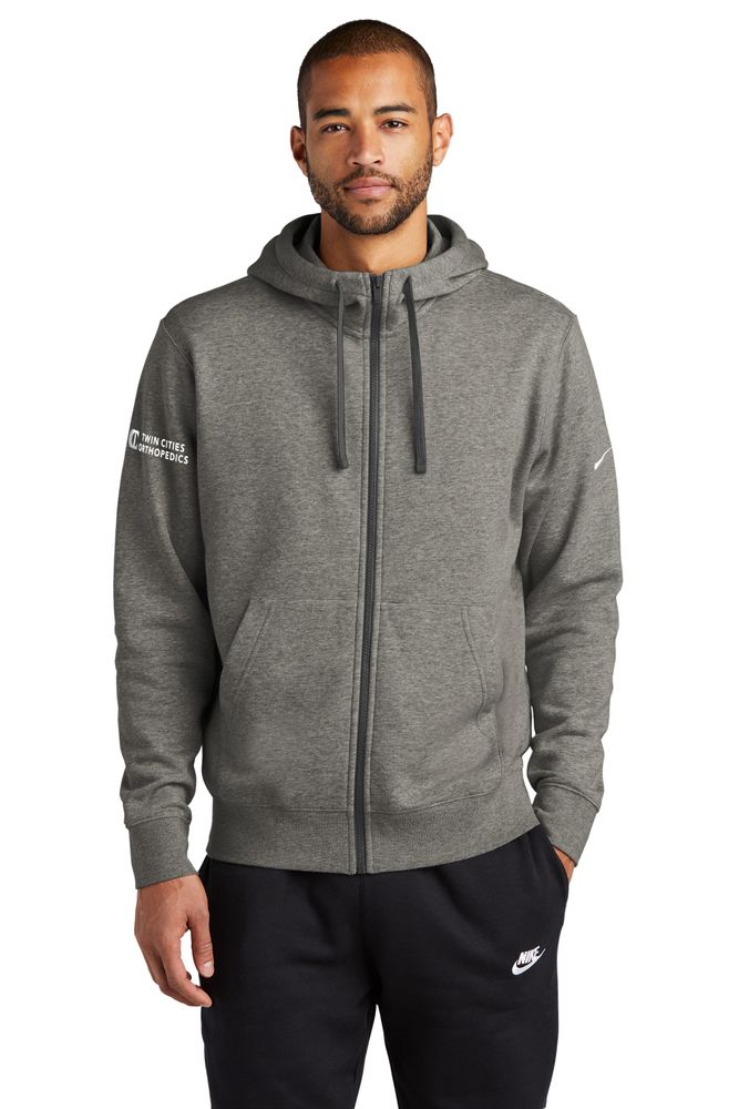Nike Club Fleece Sleeve Swoosh Full-Zip Hoodie  primary image