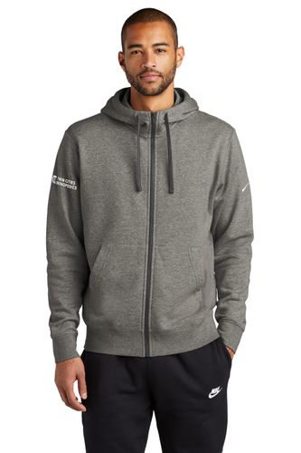 Nike Club Fleece Sleeve Swoosh Full-Zip Hoodie  image thumbnail